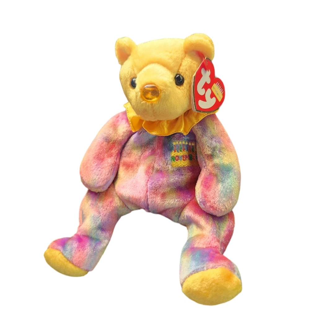TY Beanie Baby November Bear